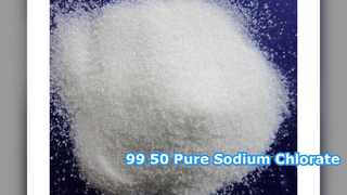 Blanchiment de la pâte à papier au chlorate de sodium à 99,50 %