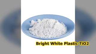 TiO2 pour plastique couleur blanc brillant