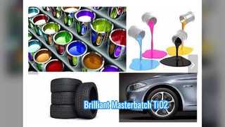 Pigment rutile TiO2 BLR-886 pour mélange maître