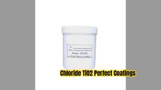 Revêtements en poudre de chlorure TiO2 0,2-0,3 um