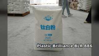 Dioxyde de titane BLR886 pour mélange maître en plastique