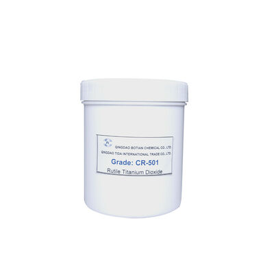 Processus de chlorure Pigment de dioxyde de titane à taille de particules de 0,2 à 0,3 μm pour revêtements en poudre et stabilité aux intempéries