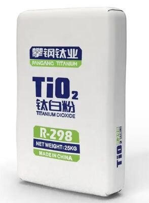 Pigment de dioxyde de titane rutile Pangang R-298 à haute luminosité, à forte capacité de réduction de teinte et à faible absorption d'huile