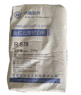 Fiche technique du dioxyde de titane rutile au sulfate BLUSTAR Jinan Yuxing R878