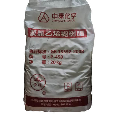 Produits écumants de matière première de catégorie de pâte de résine de PVC de Zhongtai P450