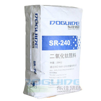 Rutile TiO2 de Cas No 13463-67-7 pour le groupe principal SR-240 en plastique