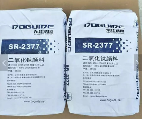 Dioxyde de titane de processus SR-2377 du sulfate Tio2 pour l'encre Cas 13463-67-7 d'impression offset
