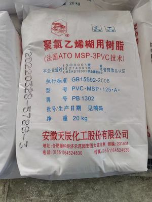 Le PVC de CAS 9002-86-2 collent la poudre de résine de polychlorure de vinyle de la résine Pb-1302