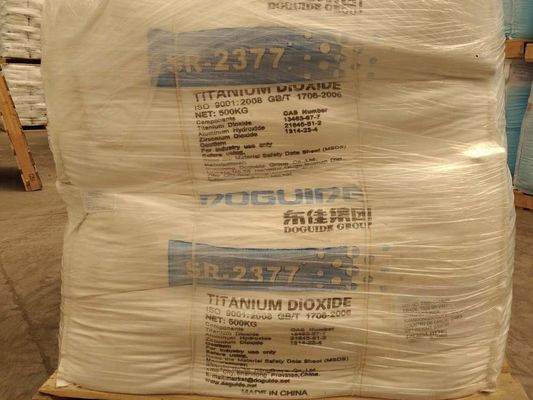 Dioxyde de titane de TIO2 SR-9000 Doguide CAS 13463-67-7 pour le revêtement brillant d'encre