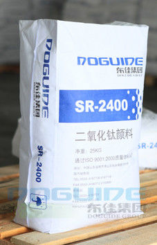 Dongjia SR-2400 Rutile Pigment de dioxyde de titane à haute blancheur, résistance aux intempéries et excellente dispersion
