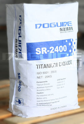 Processus CAS 13463-67-7 de sulfate de colorant de dioxyde de titane de rutile du rutile Tio2 SR-2400