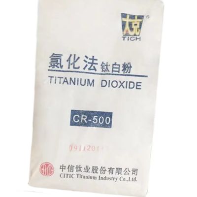 Processus du chlorure de rutile CR-500 Tio2 Faible teneur en ions pour le primer électrophorétique