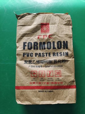 Formule PR-415 Résine de pâte de PVC valeur K 74 pour moulage de sac de 25 kg