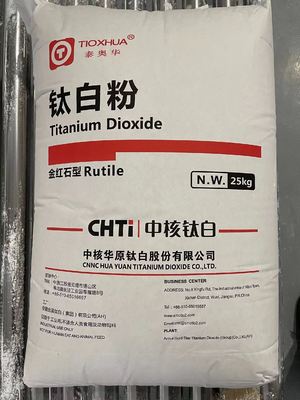 Sulfate rutile dioxyde de titane R-219 de la CNNC avec une résistance élevée aux intempéries pour les produits en plastique