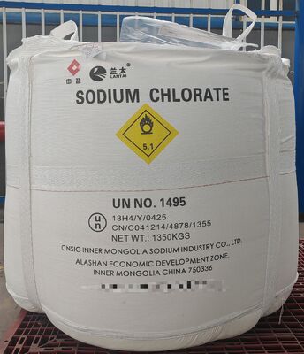 Chlorate de sodium NaClO3 à haute pureté 99,50% pour les applications de blanchiment et d'oxydation de la pâte à papier
