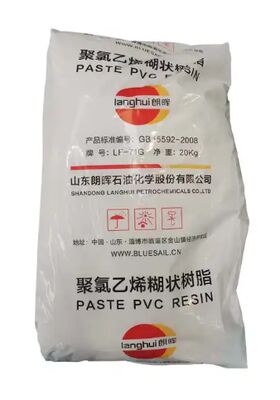Émulsion de résine PVC Zhongtai P440 grade pâte avec K-Value 74, poids moléculaire moyen et viscosité faible à moyenne
