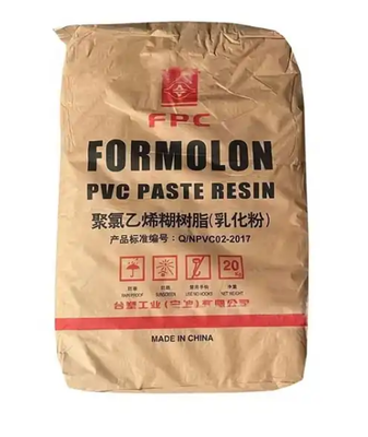 Formosa Plastics FORMOLON PR-450 Résine en pâte PVC à faible teneur en matières volatiles ≤ 0,50 %, fluidité ≥ 200 g/100 s et valeur K 65