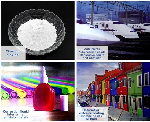 Type colorant blanc CAS No de PGA 110 Anatase de dioxyde de titane 13463-67-7