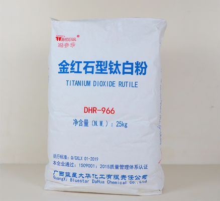Type poudre blanche de rutile de Tindowa DHR-966 de dioxyde de titane