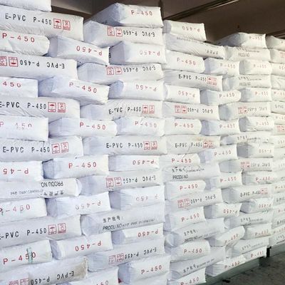 Catégorie écumante blanche de l'émulsion P-450 K65 de PVC de Resina de poudre bonne