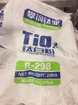 Groupe Pangang R-298 Dioxyde de titane rutile à haute teneur en TiO2, excellente dispersibilité et faible teneur en volatiles