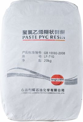 Résine 9002-86-2 de pâte de PVC de Langhui IF-71G pour les gants médicaux industriels