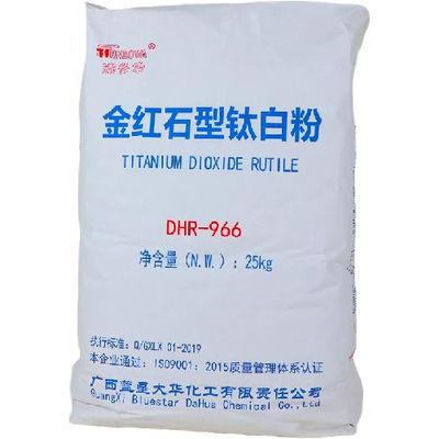 Type poudre blanche de rutile de Tindowa DHR-966 de dioxyde de titane