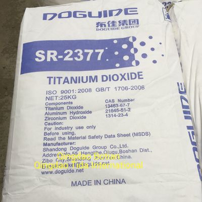 Dioxyde de titane de processus SR-2377 Cas 13463-67-7 de revêtements de poudre de rutile du sulfate Tio2