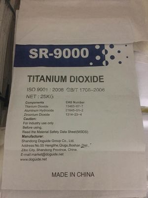 Dongjia SR-9000 Zr-Al enduit de pigment de dioxyde de titane rutile avec une blancheur élevée et une dispersibilité supérieure
