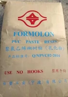 RÉSINE PÂTE PVC FORMOLON PR-440 DE FORMOSA PLASTICS, POIDS MOLÉCULAIRE MOYEN, AVEC VALEUR K DE 74 ET FAIBLE VISCOSITÉ BROOKFIELD
